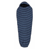 Spací vak Warmpeace Scale 200 195 cm shark blue/black Left