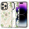 Tech-Protect Magmood MagSafe iPhone 15 Pro, biele daisy