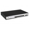 D-Link DGS-1210-10P 10-port Gigabit PoE Smart Switch, 8x gigabit, 2x SFP