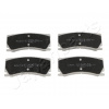 JAPANPARTS Sada brzdových destiček, kotoučová brzda PA-0656AF