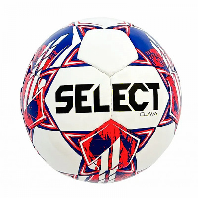 Futbalová lopta Select FB Clava bielo červená veľ. 3