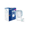 Filtračná kanvica Brita Glass Jug, 2,5 l, sklenená, svetlo modrá