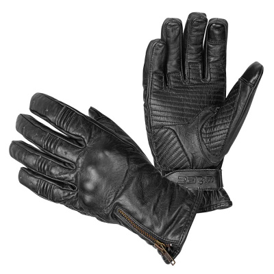 Moto rukavice W-TEC Inverner Farba tmavo hnedá, Veľkosť S