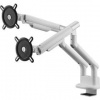 One For All DM7220 držiak 2 monitorov white OFA