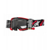 Brýle VISION 8 LUAR ROLL-OFF WIDE VISION, ALPINESTARS (červená/černá, čiré plexi a roll-off systém) 2025