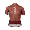 Dámsky dres POC Essential Road Logo Himalayan Salt/Garnet Red XL