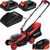 Kosačka elektrická - AKUMULÁTOR 35L + 2x 18V LI-ION ZDARMA (Kosačka elektrická - AKUMULÁTOR 35L + 2x 18V LI-ION ZDARMA)
