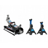 AKČNÝ SET Hydraulický nízkoprofilový zdvihák (hever) 2,5t s podperami 3t