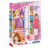 Disney princezné nástenná merica 30 dielne puzzle - Clementoni