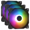 Adata XPG Vento 120mm fan ARGB čierny PWM 3 pack VENTO120ARGBPWM3C-BKCWW