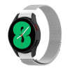 OEM Kovový náramek Milánský tah pro chytré hodinky Samsung Galaxy Watch 4/5/6 20mm Farba: Stříbrná