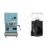 Profitec GO, blue + Eureka Mignon Specialita, BL black