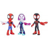 Hasbro Figúrky Spidey Ghost Miles Morales - Sada 3 ks figúrok