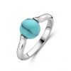 TI SENTO strieborný prsteň s tyrkysom 12290TQ