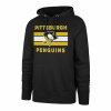 47 Brand Pánská mikina Pittsburgh Penguins NHL ’47 BURNSIDE Pullover Hood Veľkosť: XL