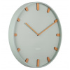 Designové nástěnné hodiny 5942GR Karlsson 40cm