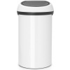 Odpadkový kôš Touch Bin 60 l biely
