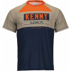 KENNY cyklo dres CHARGER 22 SS navy - XL