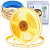 LED pásik Neon COB 12V 1m 320 diód 3000K BIELA TEPLÁ 12W IP44 8MM