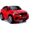 LEAN CARS Auto na batérie NOVÉ BMW X6M Červené
