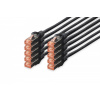 DIGITUS Digitus DK-1644-030-BL-10 sieťový kábel Čierna 3 m Cat6 S/FTP (S-STP) (DK-1644-030-BL-10)