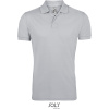 SOL's Collection Polokošile Prime Men, piqué, krátký rukáv, pánská COT250571n4515-pure grey 5XL Šedá pure