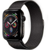 SES Elegantný kovový pásik pre chytré hodinky Apple Watch 45 mm (9.série) - čierny 15733