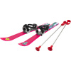 PLASTKON - Detské lyže BABY SKI s viazaním 70 cm ružové