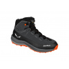 Detské trekové topánky Salewa JR MTN TRAINER 2 MID PTX Onyx/Alloy, EU 28