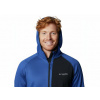 Columbia Triple Canyon Grid Fleece Hooded FZ 2 Pánska Flisová Bunda Farba: Mountain Blue, Black, Veľkosť: XL 2094973433