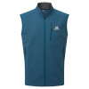Mountain Equipment pánska softshellová vesta Frontier Vest | farba: Majolica Blue, veľkosť: L