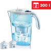 Filtračná kanvica Laica Stream Line starter pack J9029C3, biela (LAIJ9029C3)