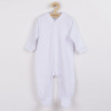 Dojčenský overal CLASSIC biely, od značky NEW BABY 86 (12-18m)