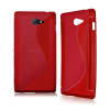 Back Case S-line Sony Xperia M2 red