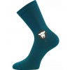 Dětské ponožky Voxx - Barefootik merino - modro-zelené 35-38