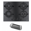 Doska plynu Franke FHCR 604 4G BK C HE + BBQ (Doska plynu Franke FHCR 604 4G BK C HE + BBQ)