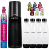 Súprava na výrobu sódy SodaStream Terra Black 4 fľaše + 6x nápoje