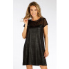 LITEX Šaty dámske s krátkym rukávom. 7F031 - veľ. XL, čierna