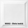 Romotop BARACCA 10 H Keramika Baracca: 90002 - Biela lesklá oceľ, keramika