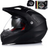 Motocyklová prilba Vito Molino Mat Enduro Cross Quad Atv + Sklo + Blenda