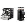 Rocket Espresso Appartamento TCA, black/black + Rancilio STILE, black
