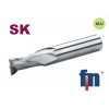 SK drážkovacia fréza pr. 3,0 x 8,0 mm 2br. 45° , typ W , ZPS S111602.030