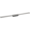 HANSGROHE RainDrain Flex vrchná sada sprchového žľabu 100 cm, skracovateľná, pre inštaláciu ku stene, oceľ nerezová kartáčovaná, 56053800