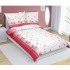 Bellatex Povlečení krepové - 140x200, 70x90 cm kopretina růžová