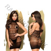 Penthouse Epic night erotické mini šaty black XL