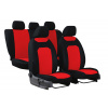 Pokter Autopoťahy pre Škoda Superb (III) 2015-> CARO červené 2+3