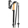 LEKI Trekingové palice Black Series FX Carbon, čierna-číra-prírodná uhlíková, 110 - 130 cm