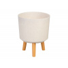 Strend Pro Garden 255630 Květináč , barva White Weath Finish, 24,5x24,5x31 cm
