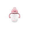 KikkaBoo Hrnček so silikónovým náustkom 300ml 6m+ Bear with me Pink