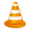 Party Servítky Dopravný kužeľ - 10 ks